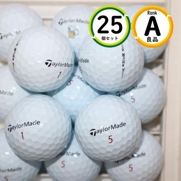 Aランク厳選 テーラーメイド TP5X 25球 高品質・スピン性能 ロストボール 送料無料