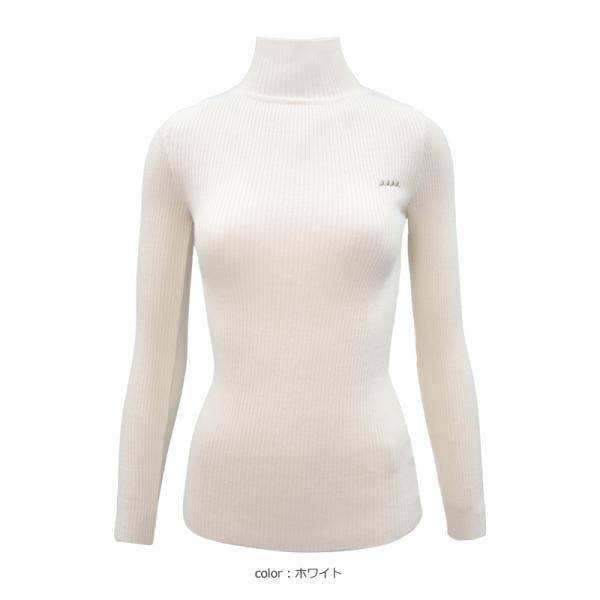 メリノウール ハイネックニット (WOMAN)