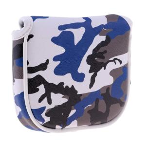 ゴルフ ヘッドカバー パター用 マグネット式 2ボール