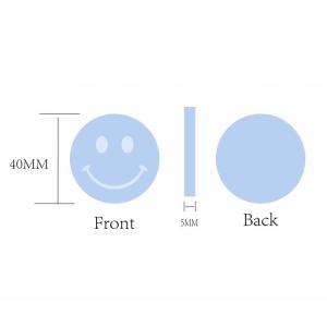 オリジナル 蛍光マーカー スマイル アクリル ...の詳細画像2