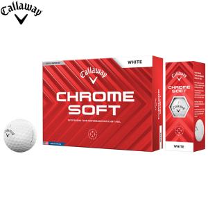 ゴルフ ボール キャロウェイ クロムソフト 1ダース（12個入） Callaway CHROME SOFT 日本正規品 2024年モデル CS-2024｜golfhands