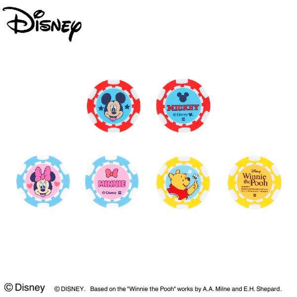 ディズニー（Disney） キャラクターチップマーカー マグネット内蔵 マーカー コインマーカー ミ...