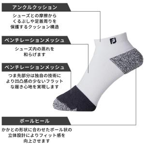 ゴルフ ソックス 靴下 フットジョイ ナノロッ...の詳細画像1