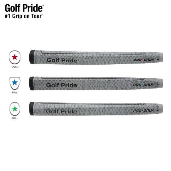 【純正品】ゴルフプライド Golf Pride プロオンリーコード パターグリップ レッド グリーン...