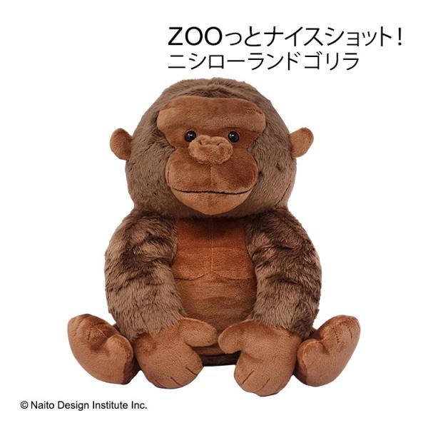 ライト（LITE）ZOOっとナイスショット！ニシローランドゴリラヘッドカバー（ＤＲ用）ゴルフ ヘッド...