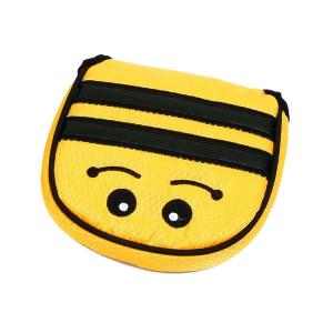 ゴルフ ヘッドカバー パター用 インテック バンブルビー マレット パターカバー 右打用(Intech Bumble Bee Putter Headcover) HX323