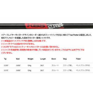 【国内未発売】シャフト パター用 KBS CT...の詳細画像1