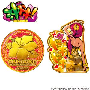 沖ドキ！ ゴルフマーカー キャラクター パチンコ パチスロ マグネット ゴルフ グッズ コンペ 景品 ODKM001