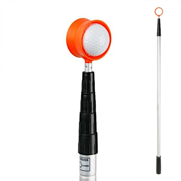 オリマー 蛍光ヘッドボールレトリバー 最大450cm ボール 収集器 ゴルフ OR07237