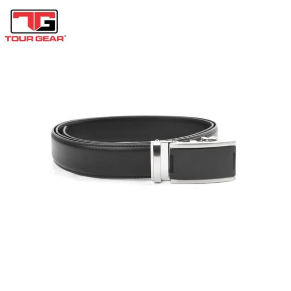 ツアーギアー（Tour Gear）カスタムフィットベルト ブラック ブラックバックル 約120cm ...