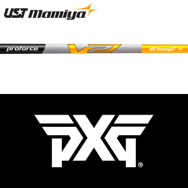 【全てメーカー純正部品使用】 PXG ウッド用 純正 スリーブ付きシャフト USTマミヤ プロフォー...