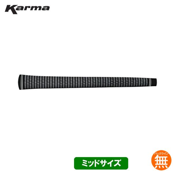 カーマ（Karma）レボリューション360 ミッドグリップ ブラックホワイト ゴルフ ウッド アイア...