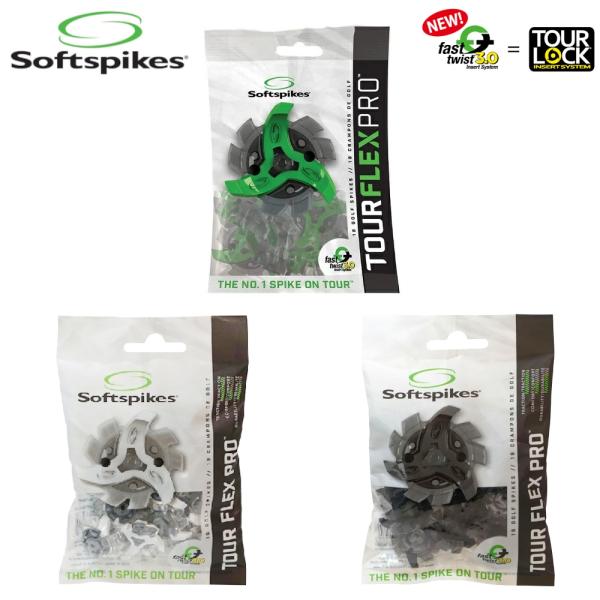 【純正品】  ソフトスパイク Soft spikes ツアーフレックスプロ FTS3.0 ツアーロッ...