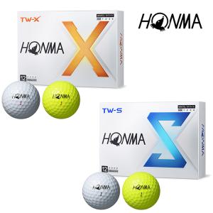TOUR WORLD ゴルフ ボール 本間 ホンマ TW-S TW-X 1ダース（12球入