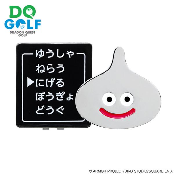 ドラゴンクエストゴルフ（DQGOLF）クリップマーカー メタルスライム モンスター キャラクター ド...