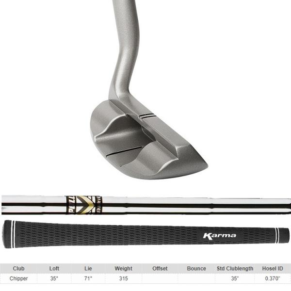 ゴルフ 完成品 クラブ ウェッジ チッパー トゥルーエース チッパー クラブ 右打用/35インチ T...