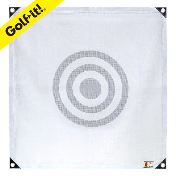 ゴルフネット用 的 ゴルフレンジ 的 消音メッシュ 88×88cm ゴルフ練習 ゴルフ用品 ライト(...