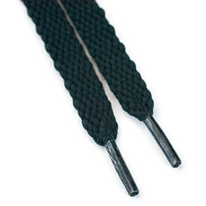 ゴルフシューズ 靴 くつひも スニーカータイプ用 平黒  ライト(LITE)S-44