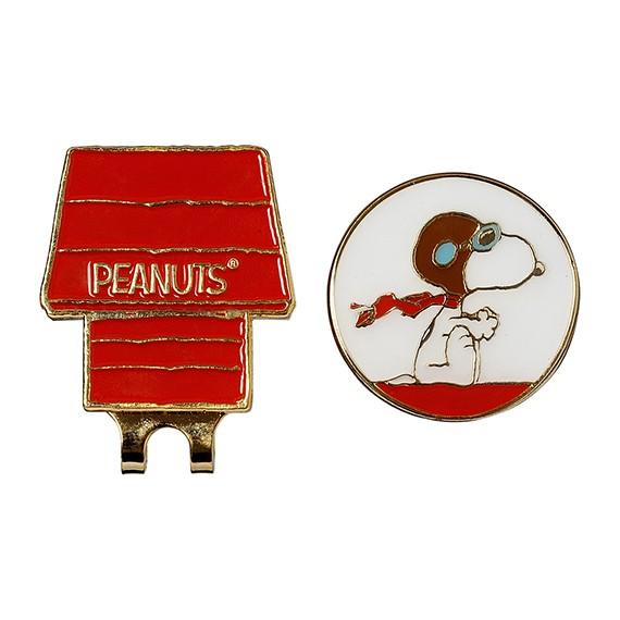 ゴルフ マーカーキャラクター ジョークール PEANUTS GOLF スヌーピー ピーナッツ クリッ...