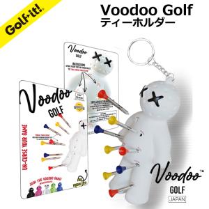 かわいい ティーホルダー 人形 おしゃれ ゴルフ ティーホルダー ギフト プレゼント コンペ賞品 ゴルフ用品 Voodoo Golf ティーホルダー ライト(LITE)NC-3
