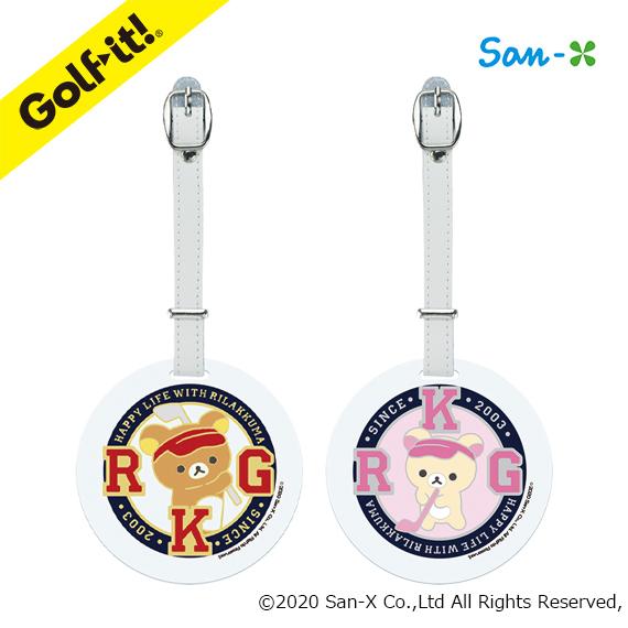 ゴルフ 名入れ ネームプレート 名札 名入代込み レーザー彫刻機 アクリル 本革バンド付 バックタグ...