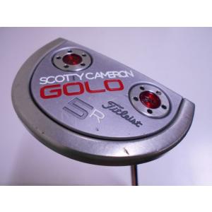 【中古】 タイトリスト GoLo5R 2015 オリジナルスチール[34]  3.5 パター スチー...