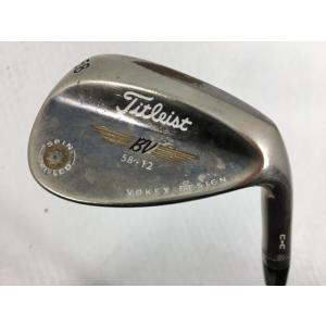 即決 お買い得品！中古 ボーケイ ウェッジ スピンミルドC-C(ブラックニッケル)58.12 SW ...