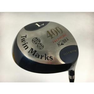 即決  お買い得品！中古 ツインマークス 400 チタン(高反発) 1W ドリスチタンフェザー&amp;フェ...