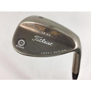 即決 中古 ボーケイ ウェッジ スピンミルド SM4 (ブラックニッケル)58.09(日本仕様) S...