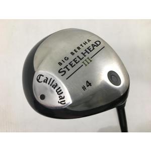 即決  お買い得品！中古 ビッグバーサ スチールヘッド3 4W システム3 グラファイト(U/S) ...