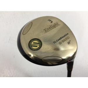 即決 中古 S-YARD Exelight フェアウェイ 2007 3W オリジナルカーボン 15 ...
