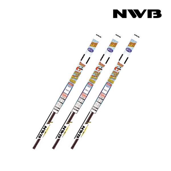NWB グラファイトワイパー 替えゴム 3本セット ムーヴ L150S/L152S/L160S 20...