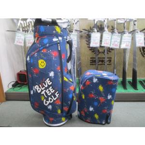 GK古城■ 526 BTG デニムペイントCB 青 ★ブルーティーゴルフ★デニム★新品★オシャレ★可...