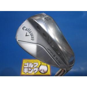 キャロウェイ　JAWS RAW ウェッジ　52°/10S Callaway（キャロウェイ） JAWS RAW ブラック 52°/10°S ウェッジ WG