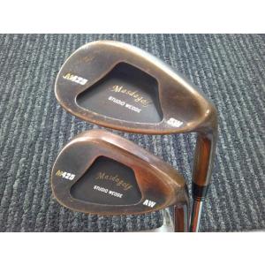 中古 マスダゴルフ STUDIO WEDGE M425 銅メッキ 2本セット/MODUS3 WEDG...