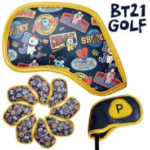 【美品】　BT21 ゴルフ　公式アイアンカバー　9枚セット Amazon.co.jp: BT21BABYゴルフアイアンカバー9セット (BT21 BABY
