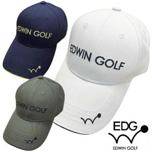EDWIN GOLF エドウインゴルフ ゴルフキャップ（ ホワイト / ネイビー / カーキ ）｜golfman-original