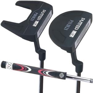 芯打ちクン ピン型 ゴルフ パター 極太 グリップ パターカバー付き 34