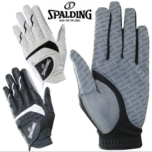 SPALDING スポルディング ゴルフグローブ 非公認 シリコンプリント メンズ 左手用 右手用 ...