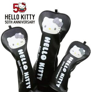 HELLO KITTY ハローキティ 50周年記念 ヘッドカバー ( ドライバー用 / フェアウェイウッド用 / ユーティリティー用 ）｜golfman-original