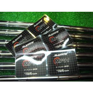 シャフト単品 アイアン用 ELEVATE MPH 95 (S) 6本 5I〜PW用 グリップ付 トゥ...
