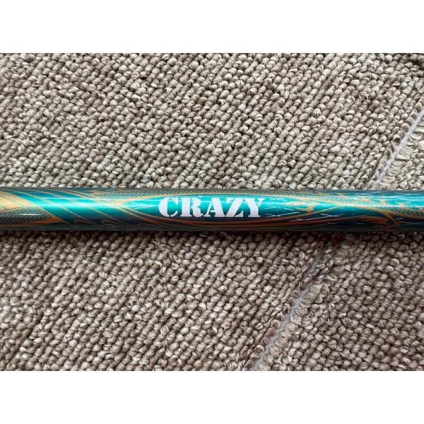 ◆軽量！爆飛びシャフト！◆テーラーメイドスリーブ付◆CRAZY ロイヤルデコレーション OVE （S...