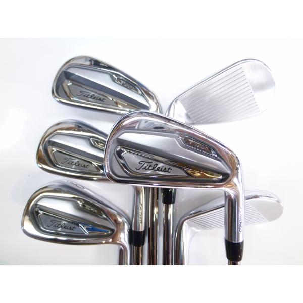 中古良品 Titleist T100(2019)アイアン 純正AMT TOUR WHITE スチール...