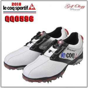 2018年モデル le coq sportif ルコックスポルティフ QQ0596 ダイヤル式 ソフトスパイク ※平日限定即納商品｜golfology