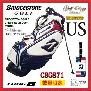 数量限定！！2018年モデル BRIDGESTONE ブリヂストン キャディバック CBG871 (US) メジャーコレクション 全米オープン使用 限定モデル ※平日即納品｜golfology