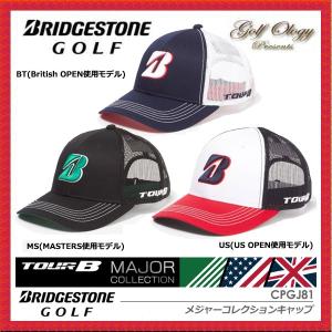 数量限定！！ 2018年モデル BRIDGESTONE Golf ブリヂストン ゴルフ 3大メジャーコレクション キャップ CPGJ81 ※平日限定即納商品｜golfology