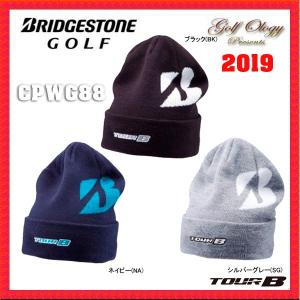 2019年モデル BRIDGESTONE Golf ブリヂストン ゴルフ TOUR B  Golf Cap CPWG88 ニットキャップ ※平日限定即納商品｜golfology