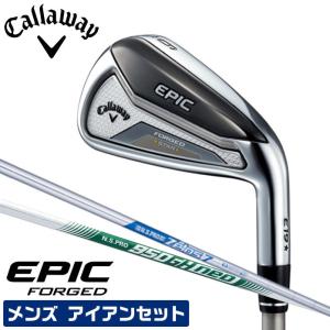 キャロウェイ EPIC FORGED STAR ゴルフ アイアンセット 5本 (6〜9I,PW) NSPRO ZELOS 7 メンズ Callaway