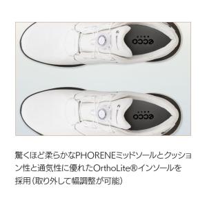 【交換往復無料】 ECCO エコー ゴルフシュ...の詳細画像5