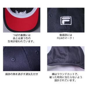 フィラ ゴルフ キャップ ライオンの刺繍がクー...の詳細画像1